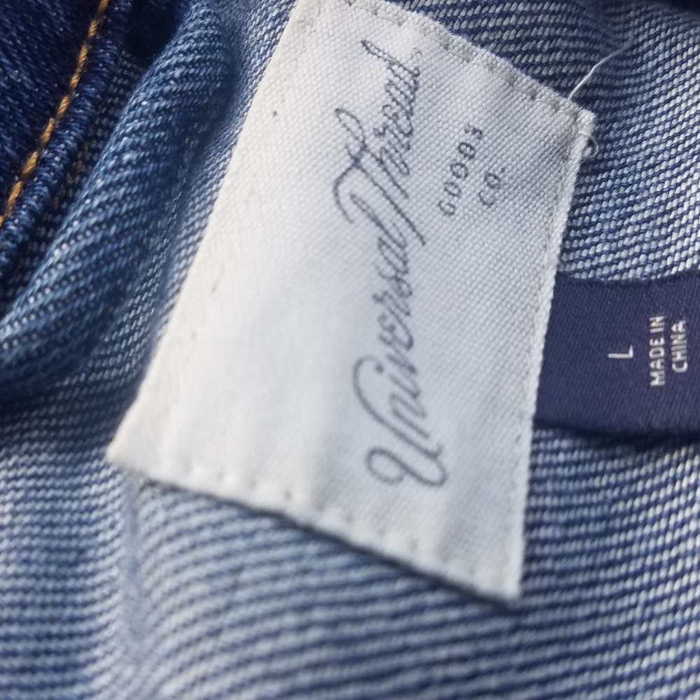 Blue Denim Jean Jacket Universal Thread - Picture 6 of 8